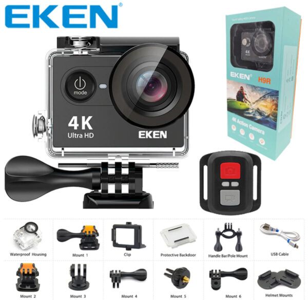 EKEN H9R Action Camera With Accessories