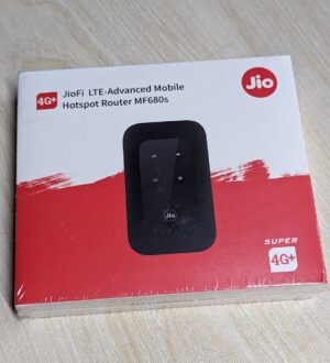 JIO 4G LTE MF680s Mobile WiFi Hotspot Portable Router-Black