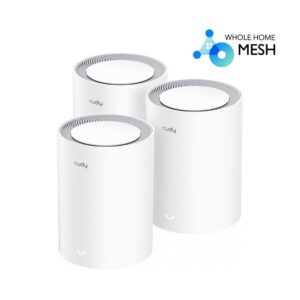 Cudy M1800 AX1800 Whole Home Mesh WiFi 6 Router (3 Pack)