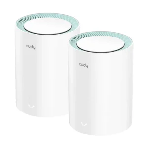 Cudy M1300 AC1200 1200mbps Gigabit Whole Home Mesh WiFi Router (2 Pack)